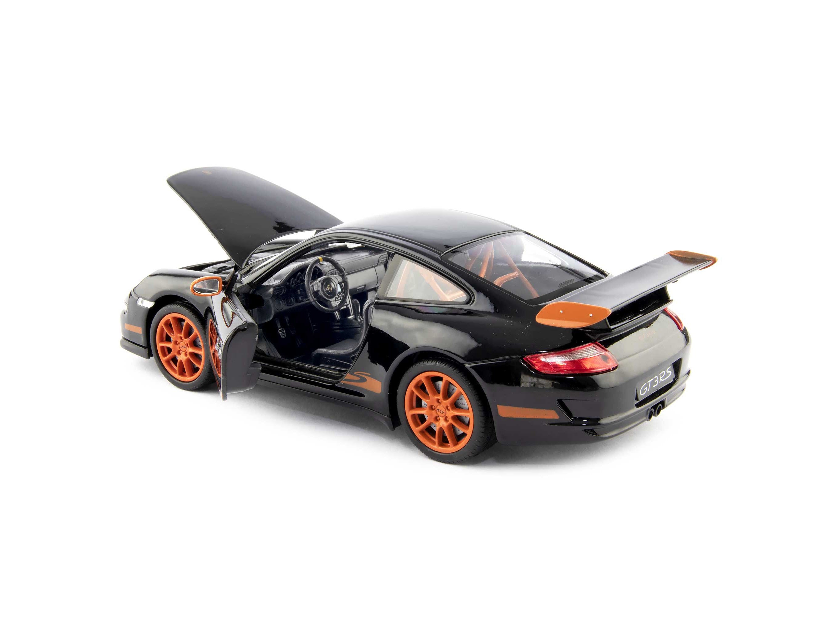 Porsche 911 GT3 RS black - 1:24 Scale Model Car-Welly-Diecast Model Centre