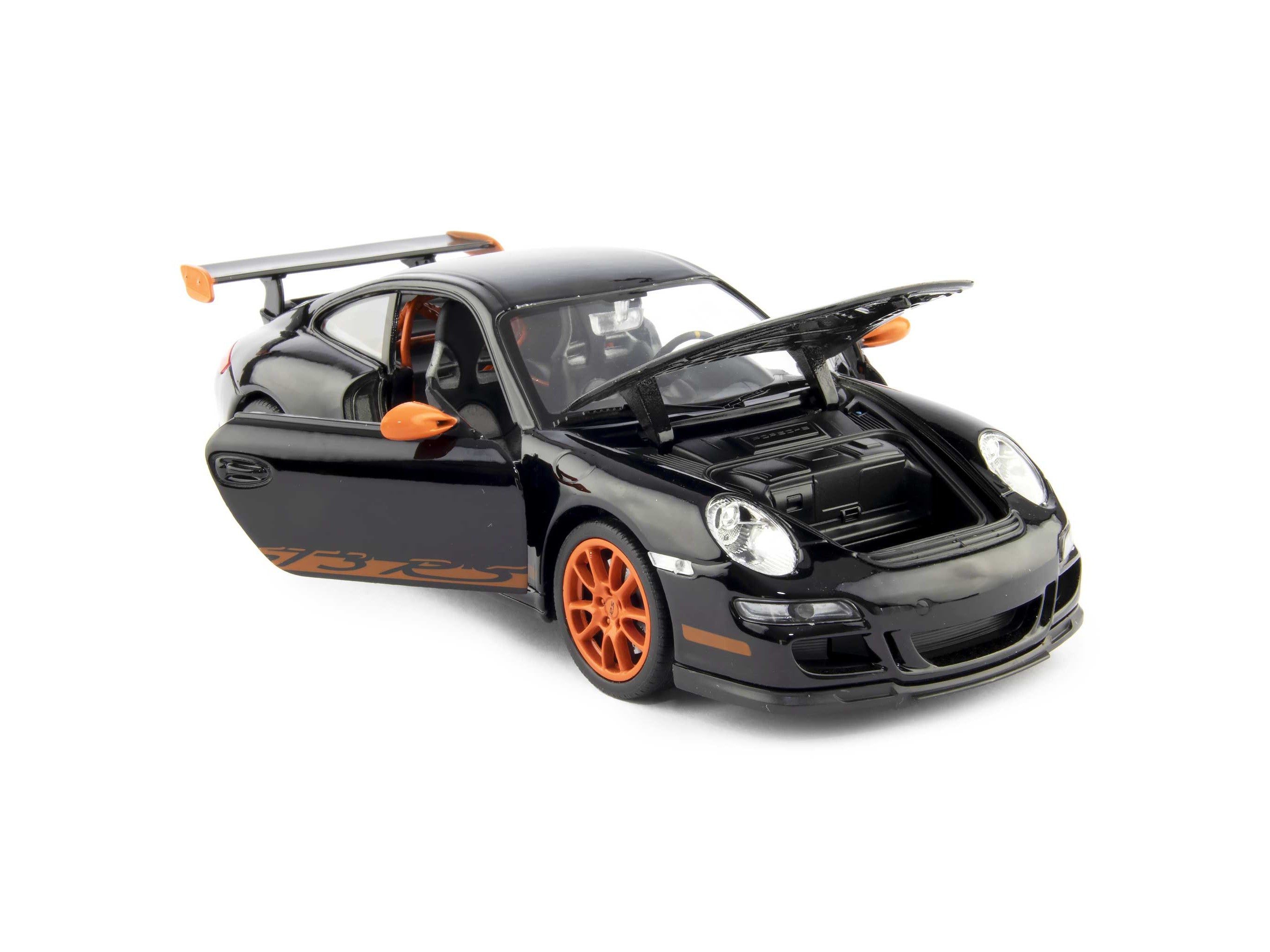 Porsche 911 GT3 RS black - 1:24 Scale Model Car-Welly-Diecast Model Centre