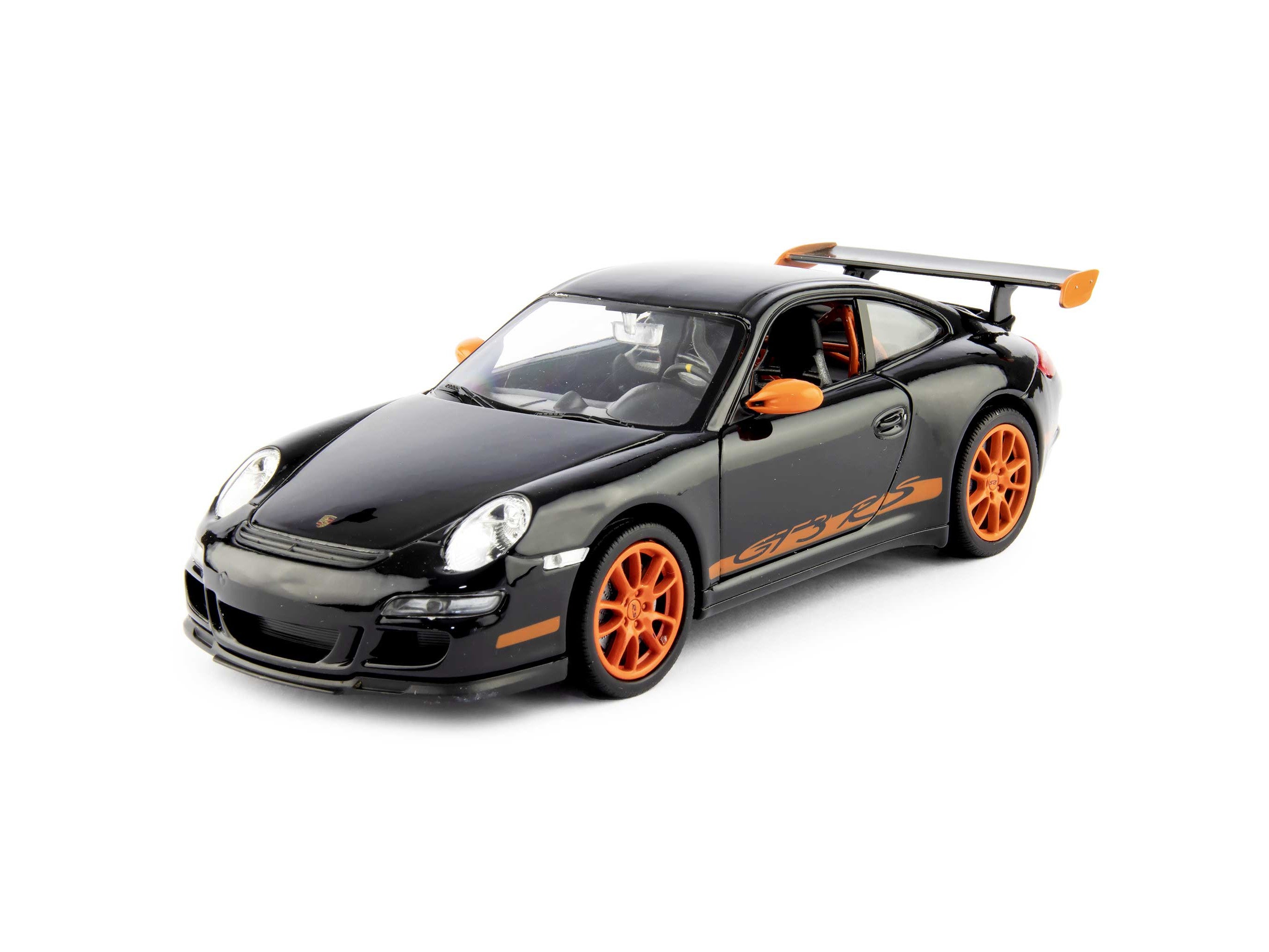 Porsche 911 GT3 RS black - 1:24 Scale Model Car-Welly-Diecast Model Centre