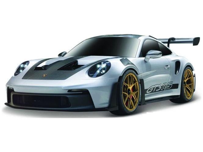 Porsche 911 GT3 w/Weissach Package 2025 White 1:43 Scale Bburago Diecast Toy Car-Bburago-Diecast Model Centre