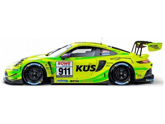 Porsche 911 GT3R 1:24 Scale Bburago Diecast Model Car-Bburago-Diecast Model Centre