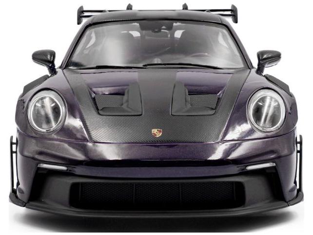 Porsche 911 GT3RS Weissach Package Viola Purple Metallic 2024 1:18 Scale Solido Diecast Model Car-Solido-Diecast Model Centre