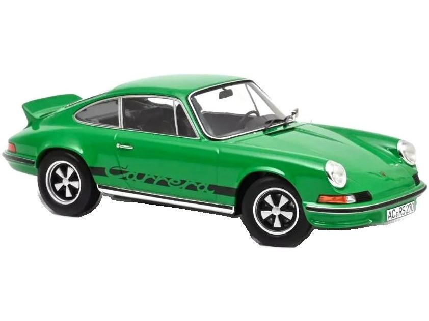 Porsche 911 RS 1973 Green w/Black Decoration 1:18 Scale Diecast Car – Norev-Norev-Diecast Model Centre