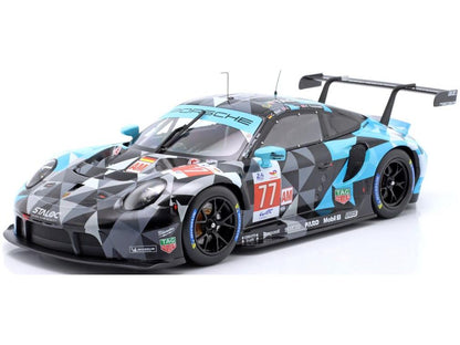 Porsche 911 RSR-19 #77 24H Le Mans 2022 Dempsey Proton Ried/Priaulx/Tincknell 1:18 Scale IXO Diecast Model Car-IXO-Diecast Model Centre