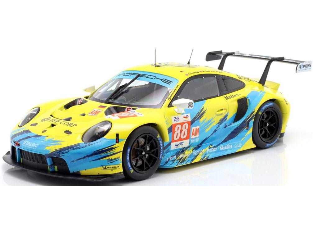 Porsche 911 RSR-19 #88 24h Le Mans 2022 Dempsey-Proton Racing Poordad/Root/Heylen 1:18 Scale IXO Diecast Model Car-IXO-Diecast Model Centre