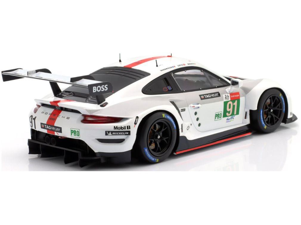 Porsche 911 RSR-19 #91 24h Le Mans 2021 Porsche GT Team Bruni/Lietz/Makowiecki 1:18 Scale IXO Diecast Model Car-IXO-Diecast Model Centre