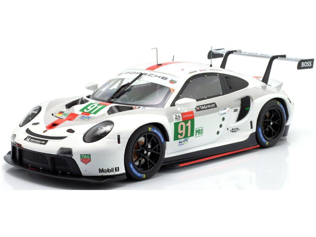 Porsche 911 RSR-19 #91 24h Le Mans 2021 Porsche GT Team Bruni/Lietz/Makowiecki 1:18 Scale IXO Diecast Model Car-IXO-Diecast Model Centre