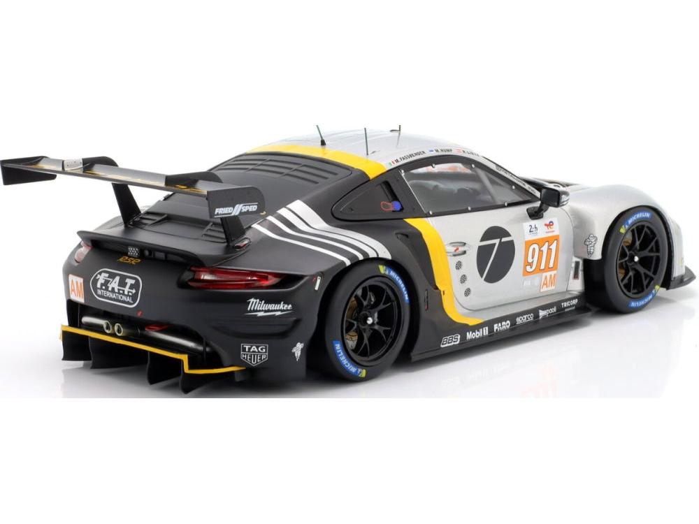Porsche 911 RSR-19 Proton Competition #911 24h Le Mans 2023 Fassbender/Lietz/Rump 1:18 Scale Diecast Car – IXO-IXO-Diecast Model Centre