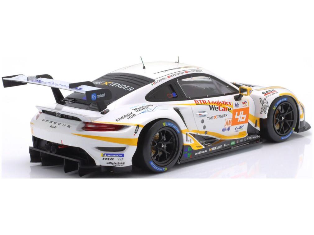 Porsche 911 RSR-19 Team Project 1 24h Le Mans 2022 #46 Cairoli/Pedersen/Leutwiler 1:18 Scale Diecast Model Car – IXO-IXO-Diecast Model Centre