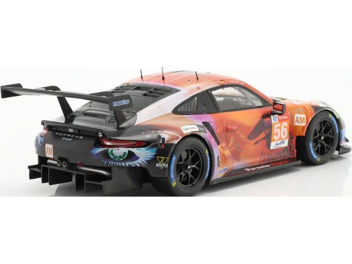 Porsche 911 RSR #56 Winner LMGTE AM 24h Le Mans 2019 Team Project 1 1:43 Scale IXO Diecast Model Car-IXO-Diecast Model Centre
