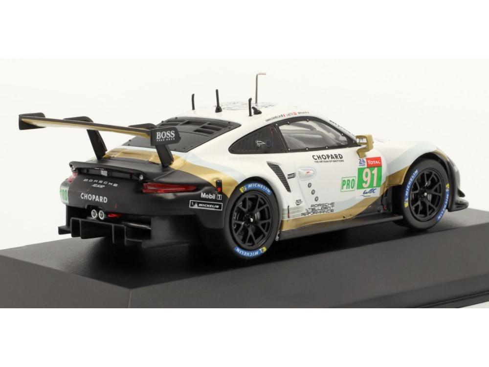 Porsche 911 RSR #91 2nd LMGTE Pro 24h Le Mans 2019 Porsche GT Team 1:43 Scale IXO Diecast Model Car-IXO-Diecast Model Centre