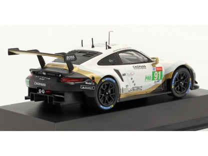 Porsche 911 RSR #91 2nd LMGTE Pro 24h Le Mans 2019 Porsche GT Team 1:43 Scale IXO Diecast Model Car-IXO-Diecast Model Centre