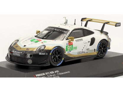 Porsche 911 RSR #91 2nd LMGTE Pro 24h Le Mans 2019 Porsche GT Team 1:43 Scale IXO Diecast Model Car-IXO-Diecast Model Centre