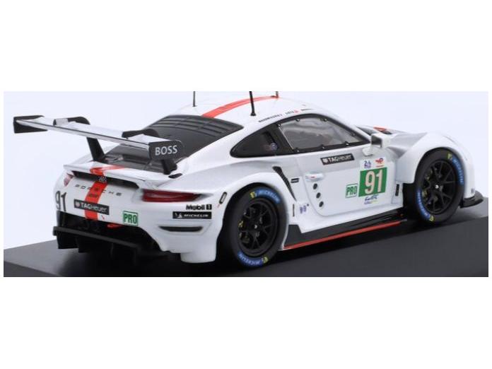 Porsche 911 RSR #91 Winner LMGTE Pro 24h Le Mans 2022 Porsche GT Bruni/Lietz/Makowi 1:43 Scale IXO Diecast Model Car-IXO-Diecast Model Centre
