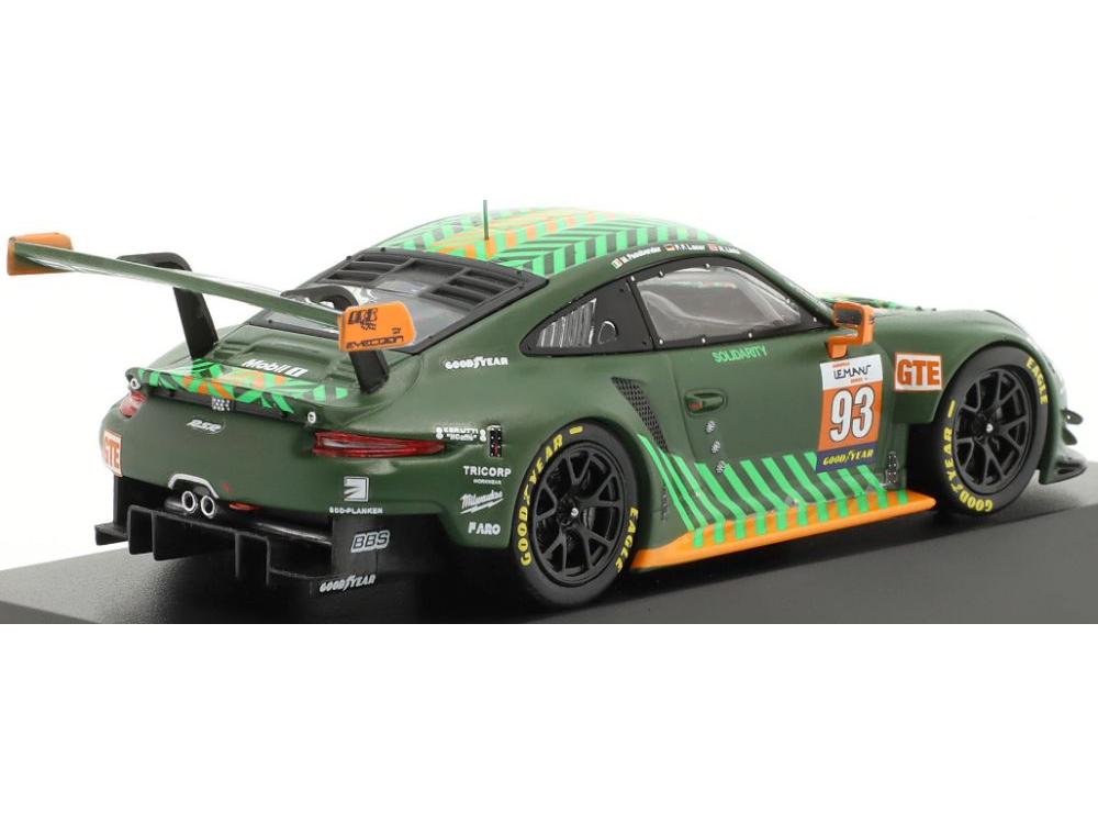 Porsche 911 RSR #93 ELMS 2020 Fassbender /Laser/Lietz 1:43 Scale IXO Diecast Model Car-IXO-Diecast Model Centre