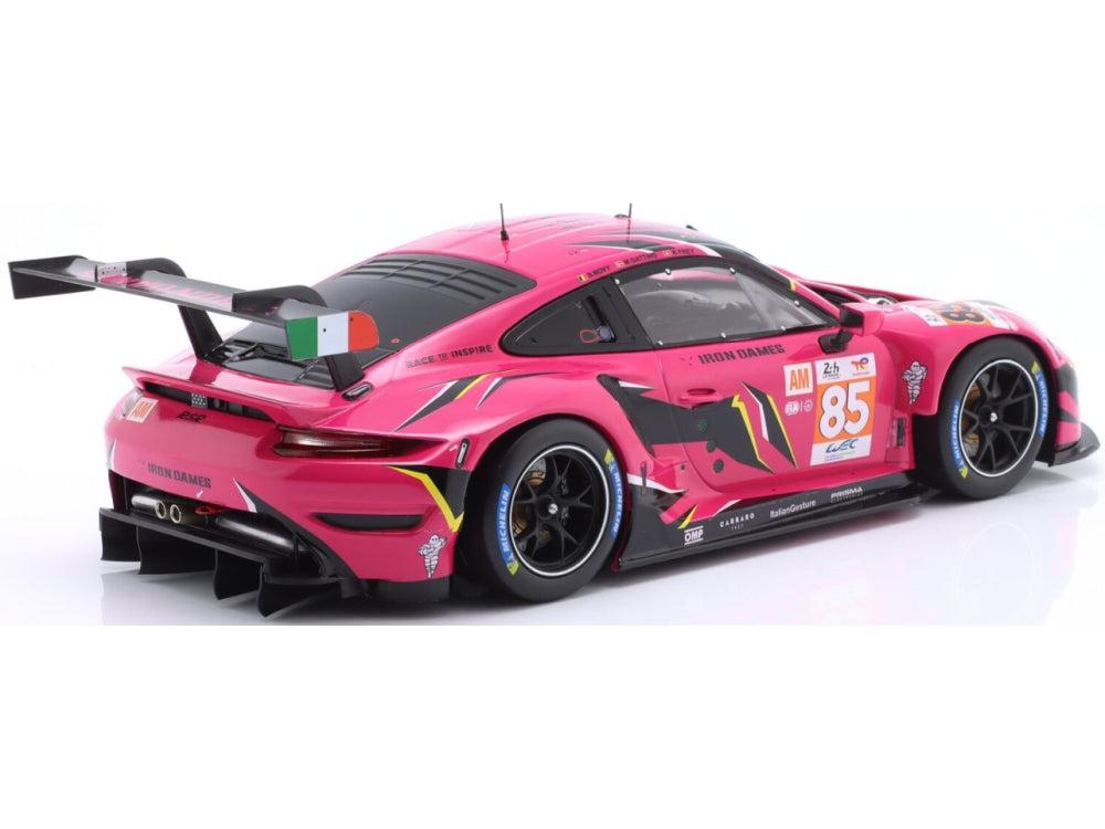 Porsche 911 RSR Iron Dames #85 24h Le Mans 2023 Bovy/Gatting/Frey 1:43 Scale Diecast Car – IXO-IXO-Diecast Model Centre