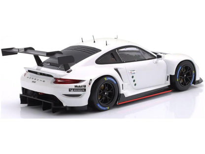 Porsche 911 RSR Plain Body Edition White 1:18 Scale IXO Diecast Model Car-IXO-Diecast Model Centre