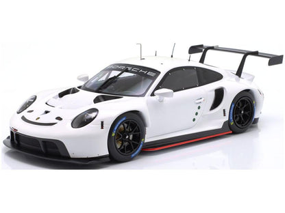 Porsche 911 RSR Plain Body Edition White 1:18 Scale IXO Diecast Model Car-IXO-Diecast Model Centre