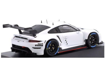 Porsche 911 RSR Plain Body Edition White 1:43 Scale IXO Diecast Model Car-IXO-Diecast Model Centre