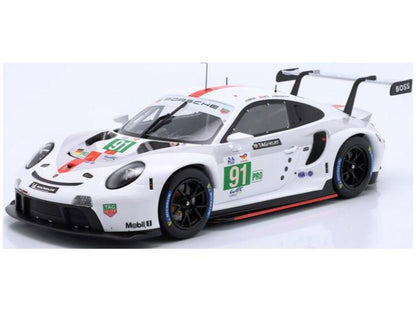Porsche 911 RSR Porsche GT LMGTE Pro 24h Le Mans 2022 Winner #91 Bruni/Lietz/Makowi 1:18 Scale Diecast Model Car – IXO-IXO-Diecast Model Centre