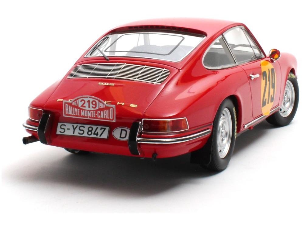 Porsche 911 S #219 Monte Carlo 1967 1:18 Scale Matrix Resin Model Car-Matrix-Diecast Model Centre