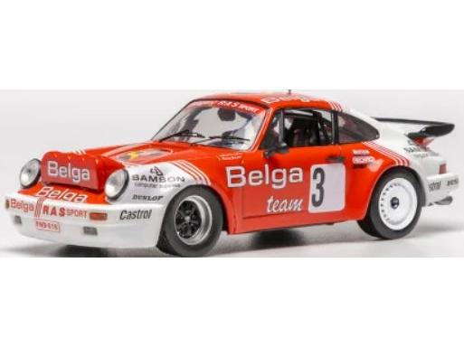 Porsche 911 SC/RS Circuit des Ardennes 1985 #3 R. Droogmans/R. Joosten 1:43 Scale Diecast Model Car – IXO-IXO-Diecast Model Centre