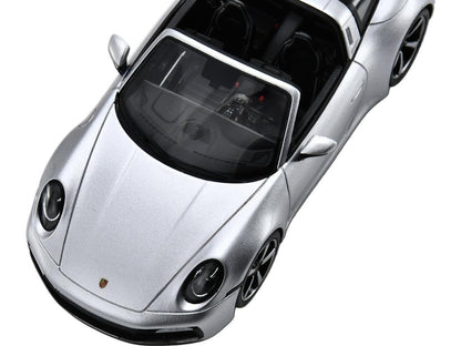 Porsche 911 Targa 4S (992) GT Silver 1:43 Scale Resin Car – Spark-Spark-Diecast Model Centre