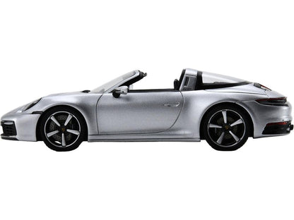 Porsche 911 Targa 4S (992) GT Silver 1:43 Scale Resin Car – Spark-Spark-Diecast Model Centre