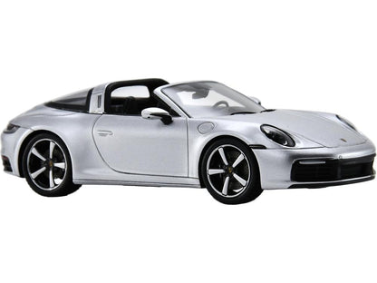 Porsche 911 Targa 4S (992) GT Silver 1:43 Scale Resin Car – Spark-Spark-Diecast Model Centre