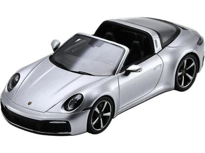 Porsche 911 Targa 4S (992) GT Silver 1:43 Scale Resin Car – Spark-Spark-Diecast Model Centre