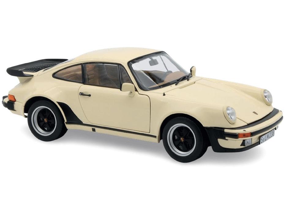 Porsche 911 Turbo 3.3 Chiffon White 1980 1:18 Scale Diecast Model Car – Norev-Norev-Diecast Model Centre