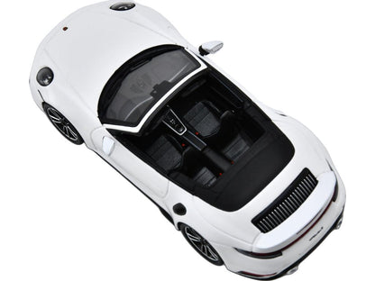 Porsche 911 Turbo S (992) Cabriolet White 1:43 Scale Resin Car – Spark-Spark-Diecast Model Centre