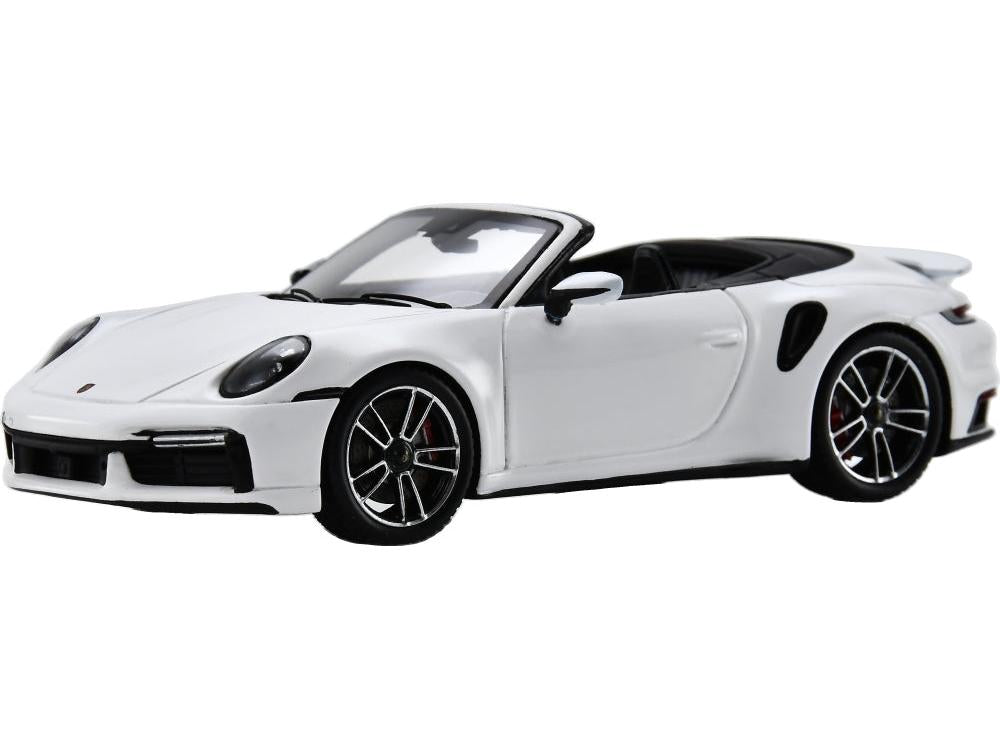 Porsche 911 Turbo S (992) Cabriolet White 1:43 Scale Resin Car – Spark-Spark-Diecast Model Centre