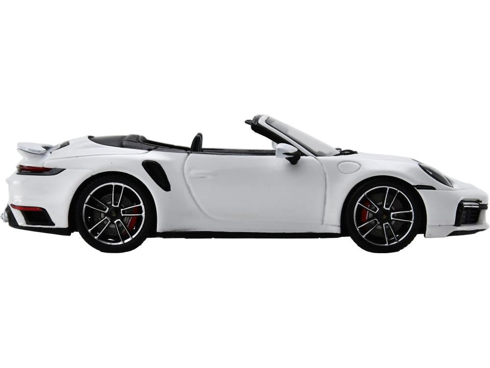 Porsche 911 Turbo S (992) Cabriolet White 1:43 Scale Resin Car – Spark-Spark-Diecast Model Centre