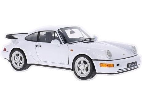 Porsche 911(964) Turbo White 1:18 Scale Diecast Car – Welly-Welly-Diecast Model Centre