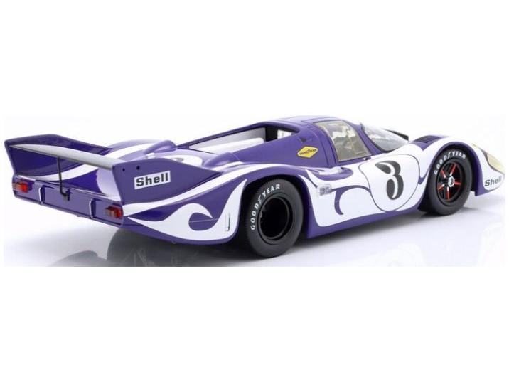Porsche 917 Long Tail #3 Hippie Practice Version 24H Le Mans 1970 Larrousse/Kauhsen 1:18 Scale Werk83 Diecast Model Car-Werk83-Diecast Model Centre