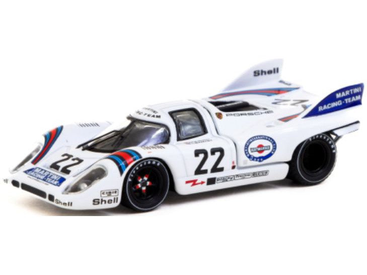 Porsche 917K #22 Martini International Racing Team Winner Le Mans 24H 1971 Marko/van Lennep - 1:64 Scale Model Car-Tarmac Works-Diecast Model Centre