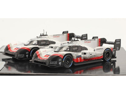 Porsche 919 Hybrid #2 Tribute Set Record Laps Nurburgring and Spa 2018 1:43 Scale IXO Diecast Model Car-IXO-Diecast Model Centre