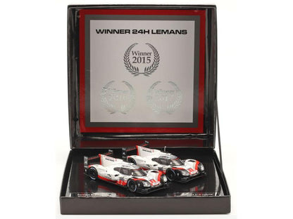 Porsche 919 Hybrid Winner 24h Le Mans 2017 2 Car Set 1:43 Scale IXO Diecast Model Car-IXO-Diecast Model Centre