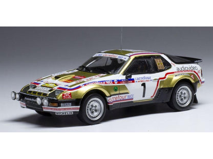 Porsche 924 Carrera GTS #1 Carrefour Rally Antibes 1981 W.Rohrl/C.Geistdorfer 1:43 Scale IXO Diecast Model Car-IXO-Diecast Model Centre