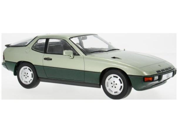 Porsche 924 Turbo Light Green/Dark Green 1979 1:18 Scale Model Car Group Diecast Model Car-Model Car Group-Diecast Model Centre