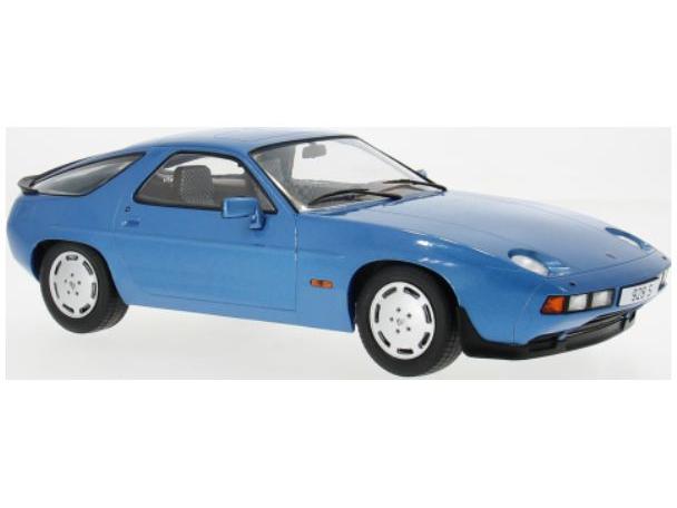 Porsche 928 S Light Blue 1980 1:18 Scale Model Car Group Diecast Model Car-Model Car Group-Diecast Model Centre