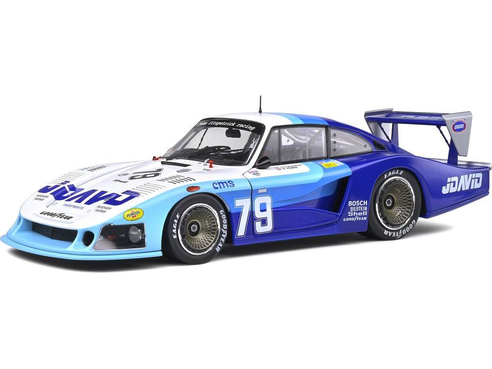 Porsche 935 Mobydick #79 Fitzpatrick Hobbs Le Mans 24H 1979 1:18 Scale Solido Diecast Model-Solido-Diecast Model Centre