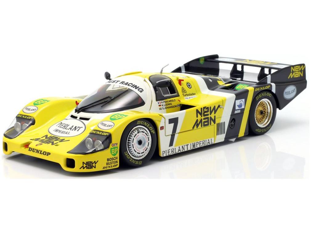 Porsche 956 LH New-Man Team 24h Le Mans 1984 Winner#7 Pescarolo/Ludwig/Johansson 1:18 Scale Diecast Model Car – Werk83-Werk83-Diecast Model Centre