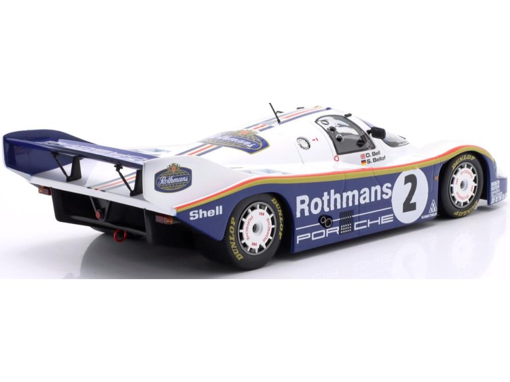 Porsche 956K 1000km Sandown Park 1984 Winner Sportscar World Champion #2 Bellof/Bell 1:18 Scale Diecast Model Car – Werk83-Werk83-Diecast Model Centre