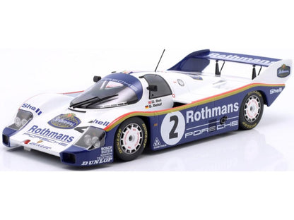 Porsche 956K 1000km Sandown Park 1984 Winner Sportscar World Champion #2 Bellof/Bell 1:18 Scale Diecast Model Car – Werk83-Werk83-Diecast Model Centre