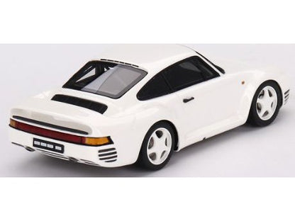 Porsche 959 Sport Grand Prix White - 1:43 Scale Resin Model Car-TrueScale Miniatures-Diecast Model Centre