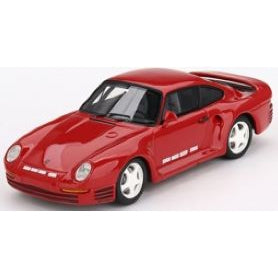 Porsche 959 Sport Guards Red - 1:43 Scale Resin Model Car-TrueScale Miniatures-Diecast Model Centre