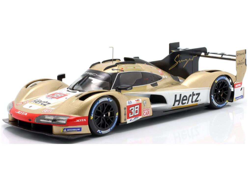 Porsche 963 #38 24h Le Mans 2023 Hertz Team da Costa/Stevens/Yifei 1:18 Scale IXO Diecast Model-IXO-Diecast Model Centre