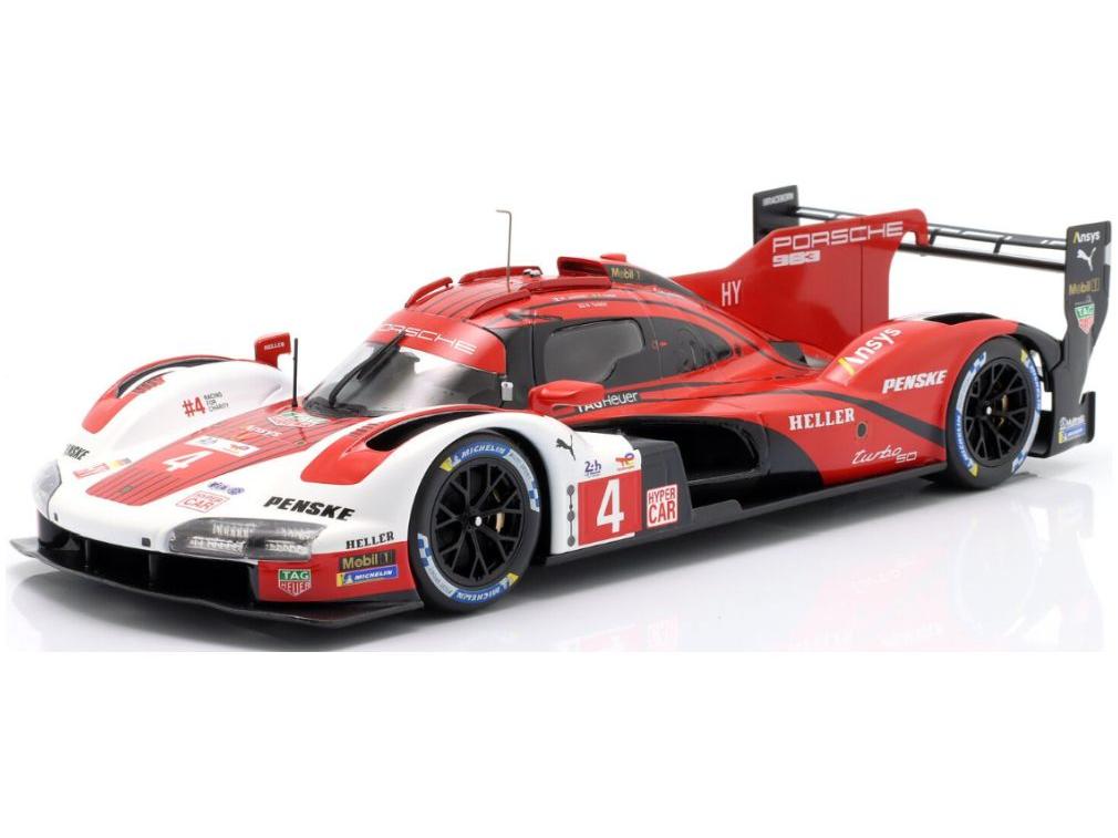 Porsche 963 #4 24h Le Mans 2024 Porsche Penske Motorsport Jaminet/Nasr/Tandy 1:18 Scale IXO Diecast Model-IXO-Diecast Model Centre